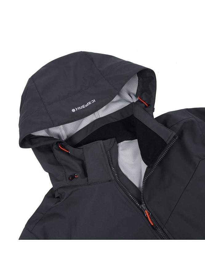 Icepeak Kurtka softshellowa "Barmstedt" w kolorze antracytowym rozmiar: 54