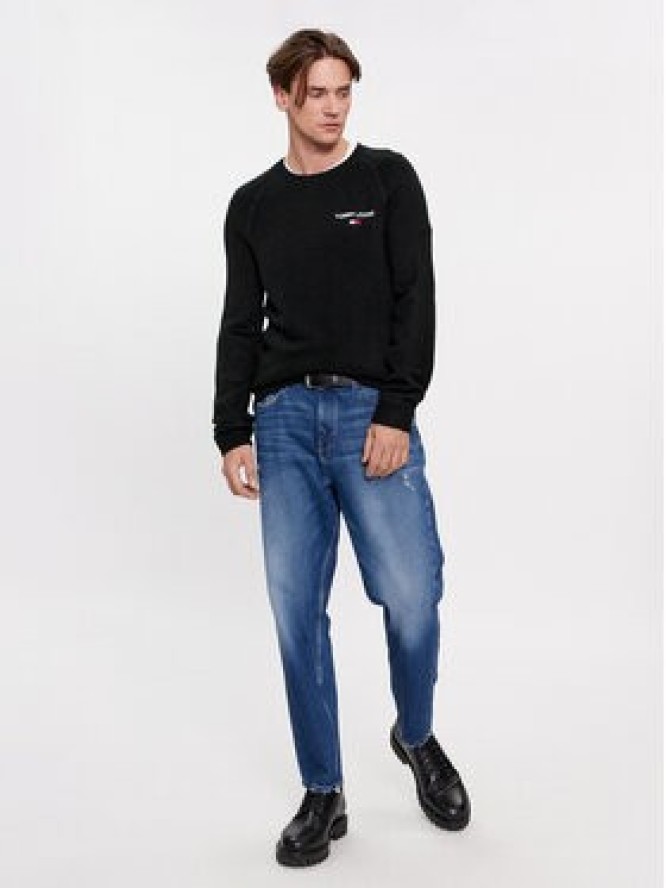 Tommy Jeans Sweter DM0DM17756 Czarny Regular Fit