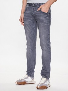 Mustang Jeansy Michigan 1013441 Szary Tapered Fit