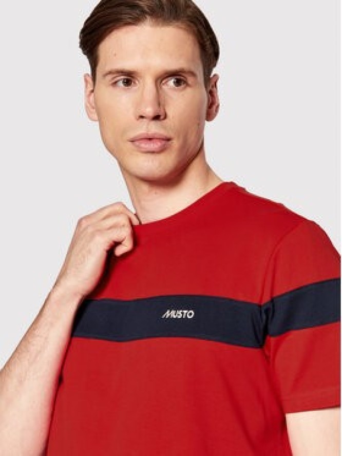 Musto T-Shirt 82158 Czerwony Regular Fit