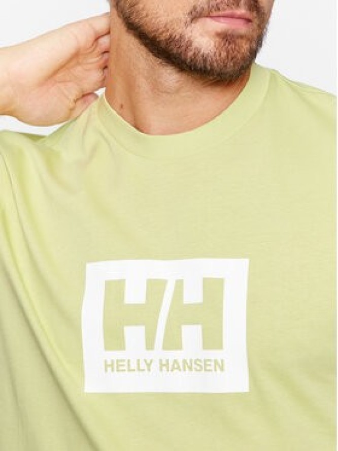 Helly Hansen T-Shirt Box 53285 Zielony Regular Fit