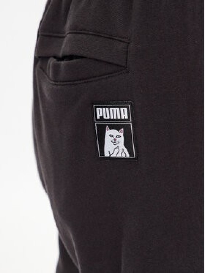 Puma Spodnie dresowe Puma X Ripndip 622199 Czarny Relaxed Fit