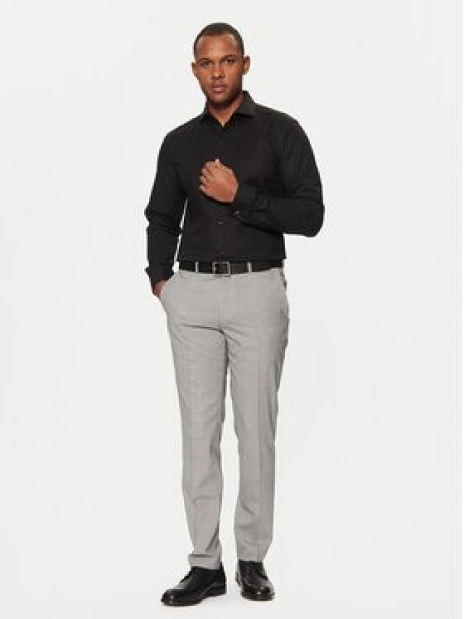 BOSS Koszula H-Hank 50527622 Czarny Slim Fit