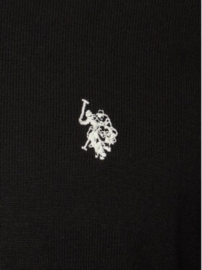 U.S. Polo Assn. Sweter MUP2961 Czarny Regular Fit