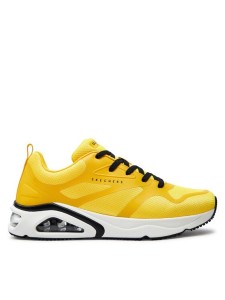 Skechers Sneakersy Tres-Air Uno-Revolution-Airy 183070/YEL Żółty