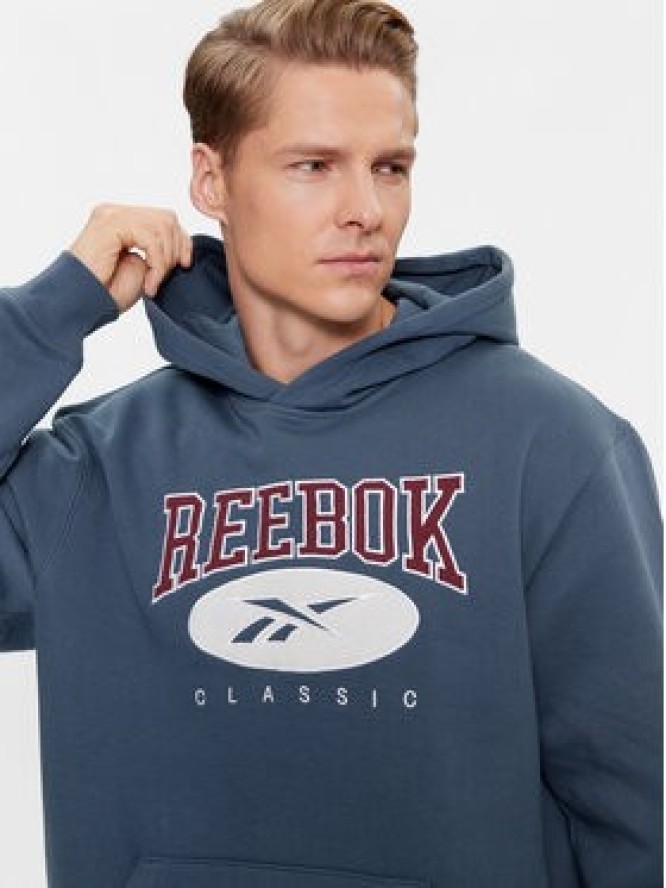 Reebok Bluza Archive Essentials IM1528 Niebieski Regular Fit