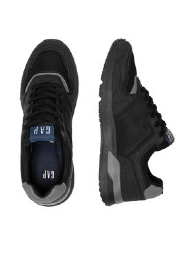 Gap Sneakersy COLOMBUS RUNNER LOW M GP507014AM-BK00 Czarny