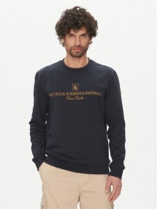 Aeronautica Militare Bluza 251FE2005F459 Granatowy Regular Fit