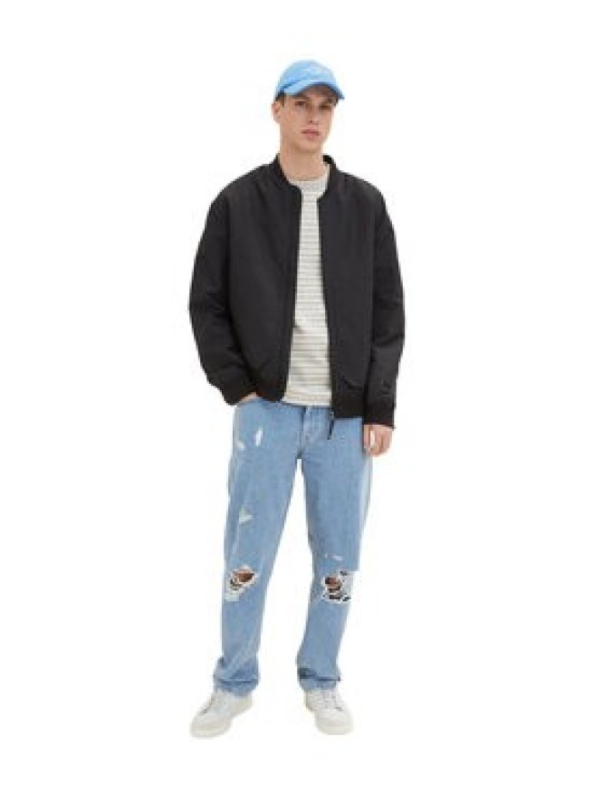 Tom Tailor Denim Kurtka bomber 1034850 Czarny