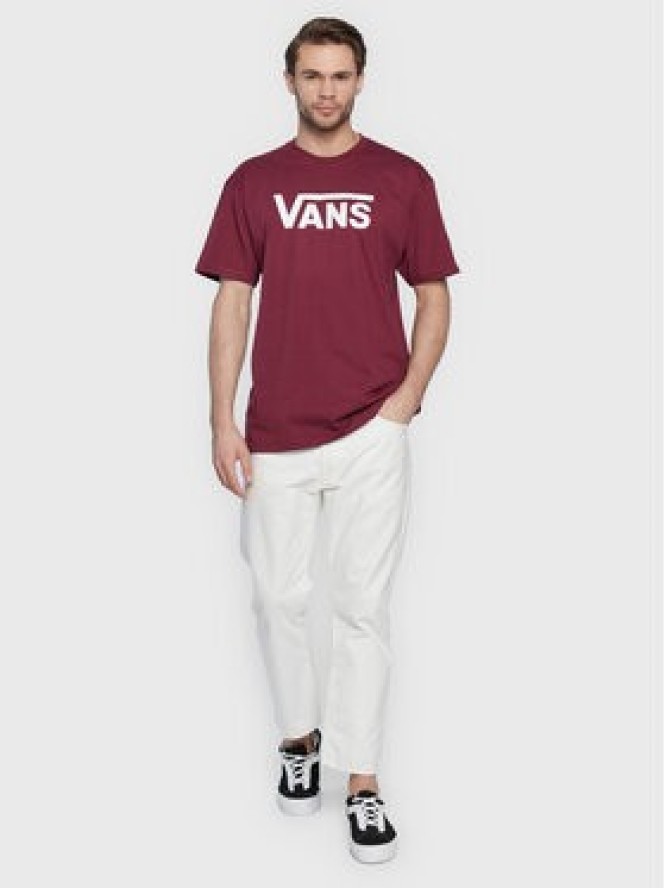 Vans T-Shirt Classic VN000GGG Bordowy Classic Fit