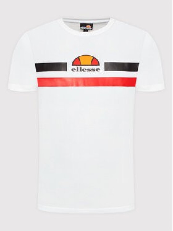 Ellesse T-Shirt Aprel SHM06453 Biały Regular Fit