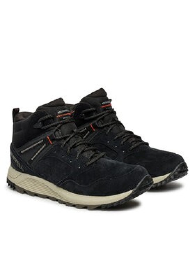 Merrell Sneakersy Wildwood Mid Ltr Wp J068027 Czarny