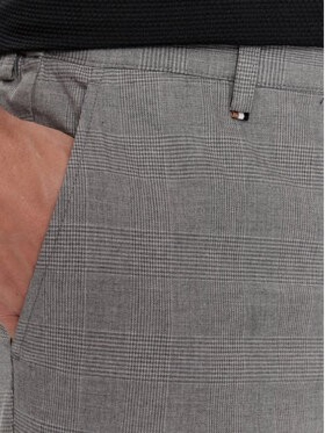 Boss Spodnie materiałowe Perin 50509579 Szary Slim Fit