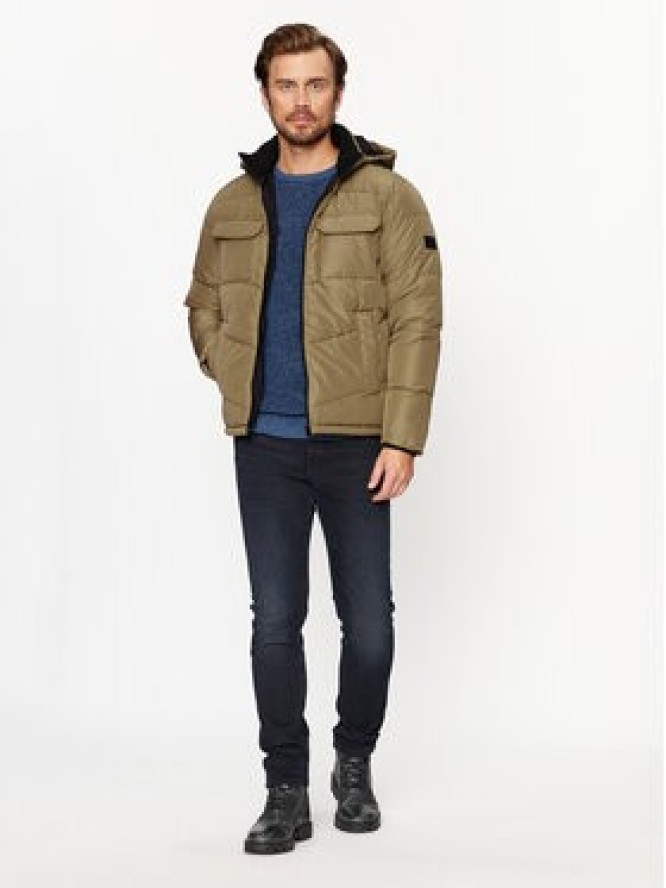 Jack&Jones Kurtka puchowa 12236044 Brązowy Regular Fit