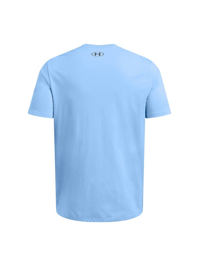 T-shirt męski Under Armour UA Big Logo Fill Ss - niebieski