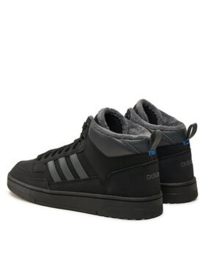 adidas Sneakersy Rapid Court Mid Winterized JR0170 Czarny