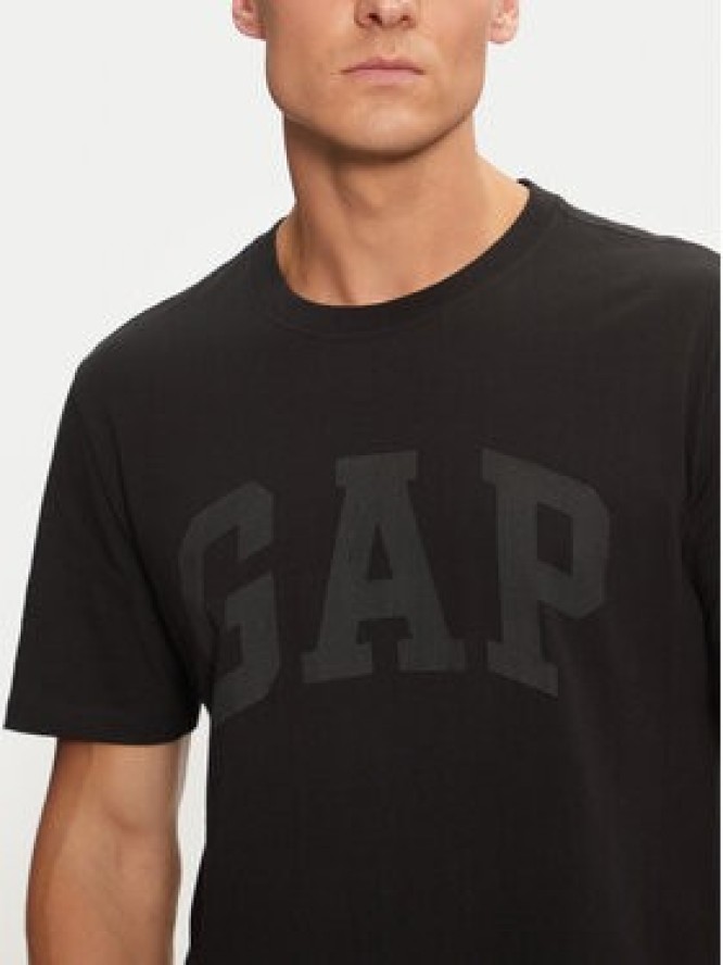 Gap Komplet 2 t-shirtów 885595-00 Czarny Regular Fit