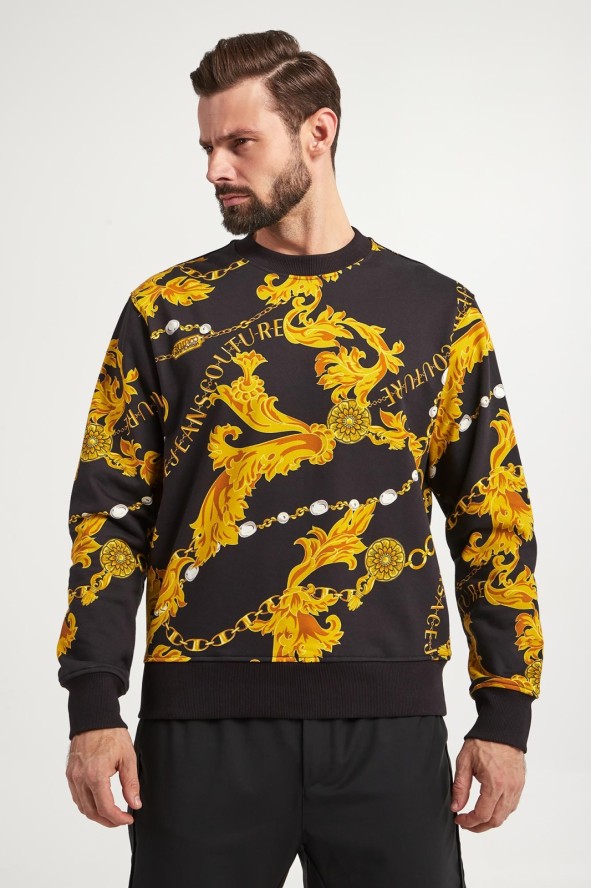 Bluza męska crewneck VERSACE JEANS COUTURE