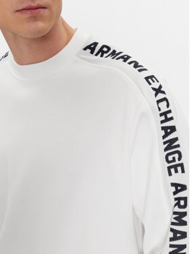 Armani Exchange Bluza 3DZMLA ZJLGZ 1116 Biały Regular Fit