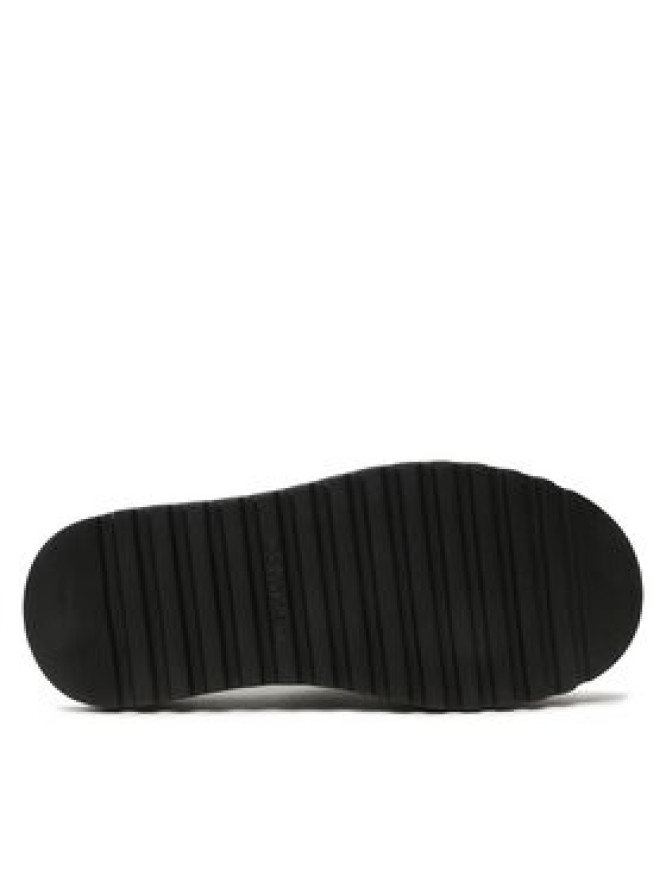 Calvin Klein Klapki Double Strap Slipper HM0HM00967 Czarny