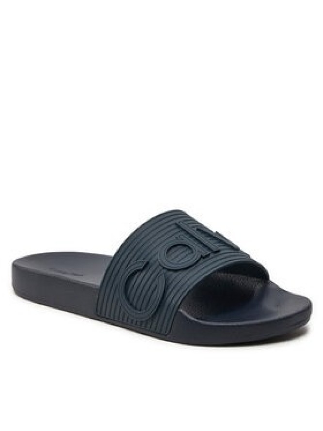 Calvin Klein Klapki Pool Slide HM0HM01519 Granatowy