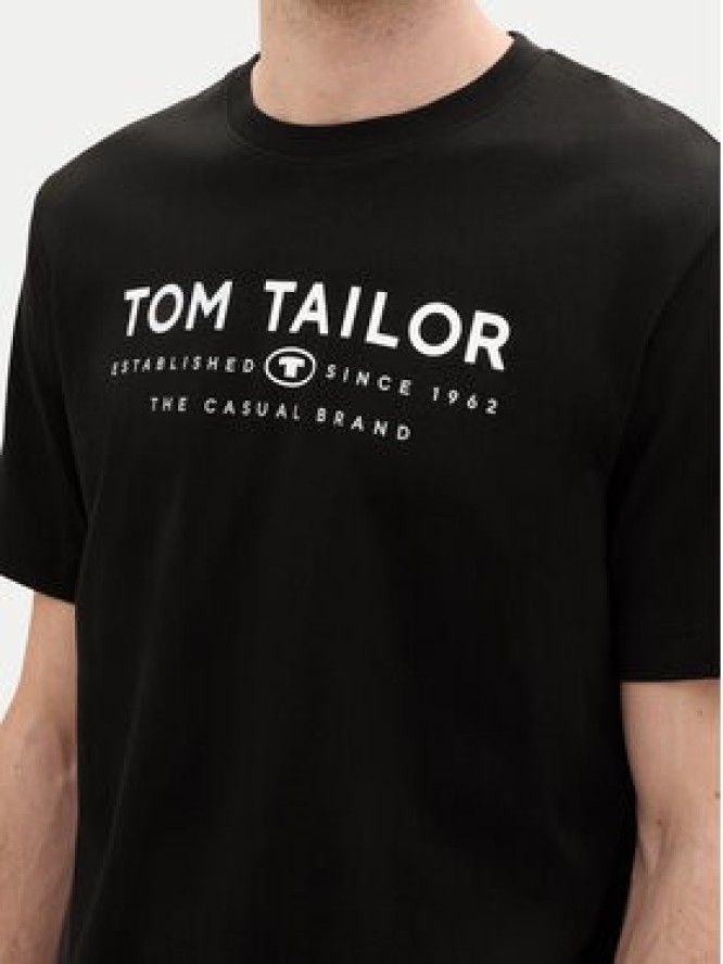 Tom Tailor T-Shirt 1043276 Czarny Regular Fit