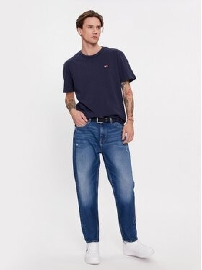 Tommy Jeans Jeansy Isaac DM0DM17653 Granatowy Tapered Fit