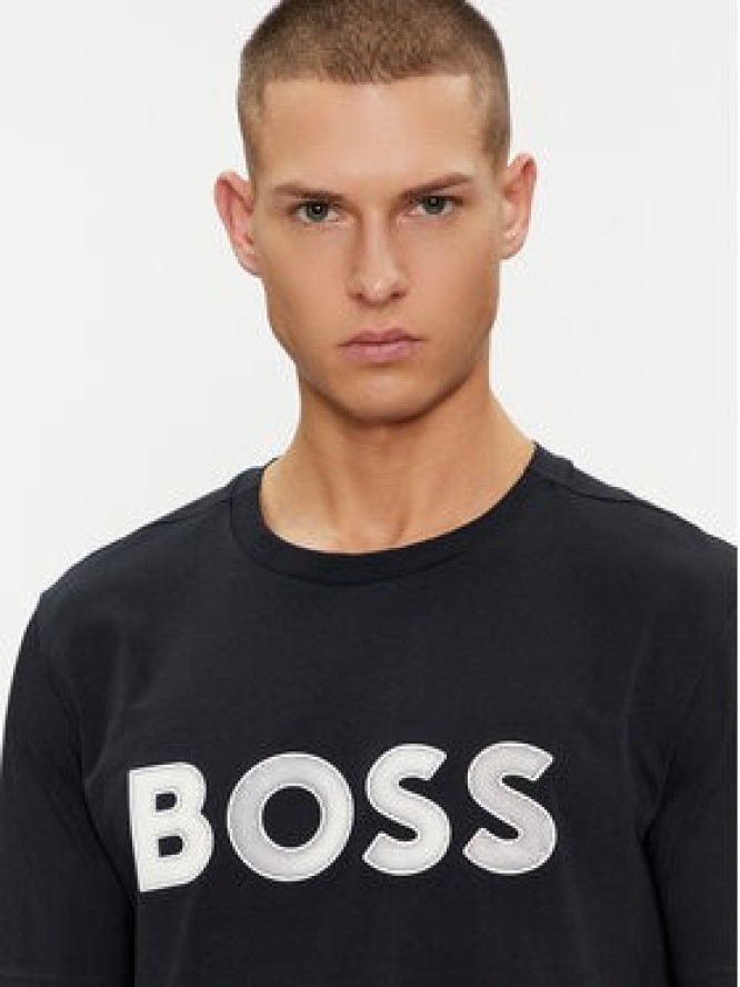 Boss T-Shirt 50512866 Granatowy Regular Fit