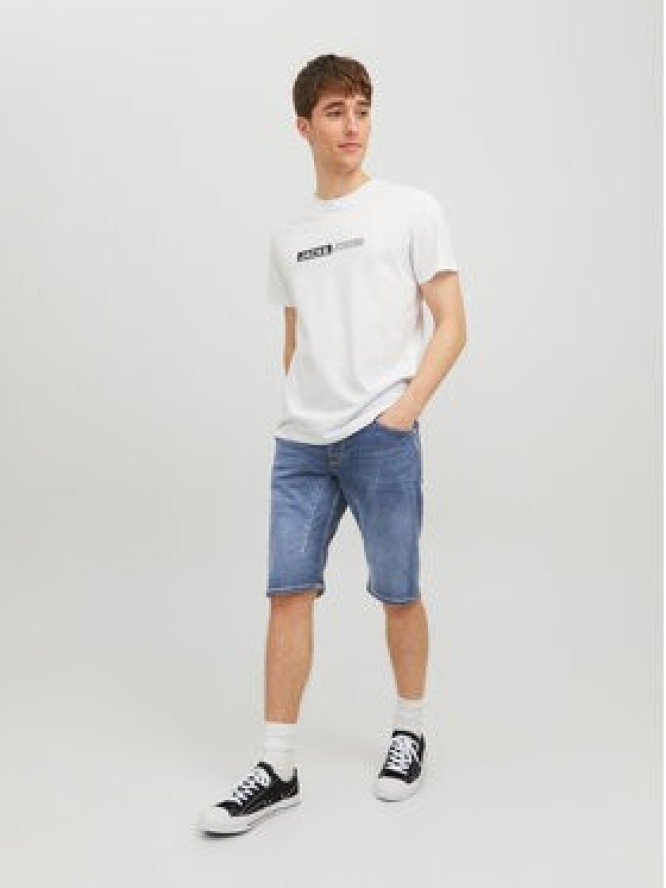 Jack&Jones Szorty jeansowe Cale 12223993 Granatowy Regular Fit