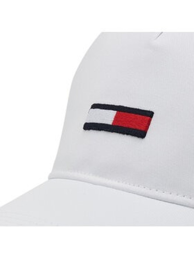 Tommy Jeans Czapka z daszkiem Tjm Flag Cap AM0AM08496 Biały