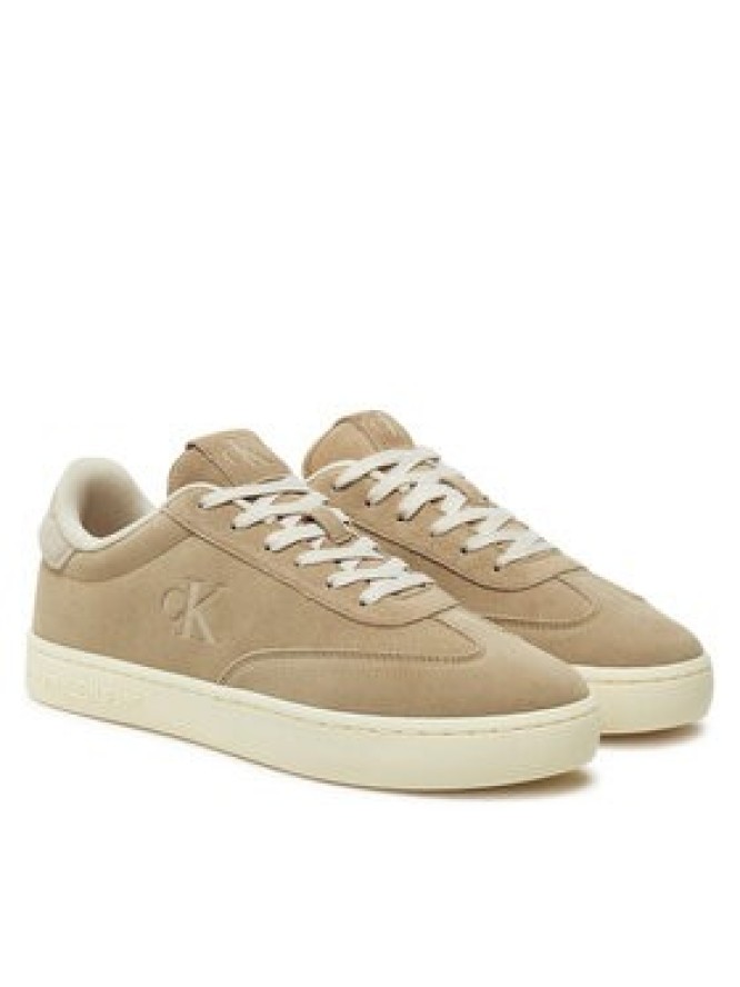 Calvin Klein Jeans Sneakersy Classic Cupsole Wt Mg YM0YM01270 Beżowy