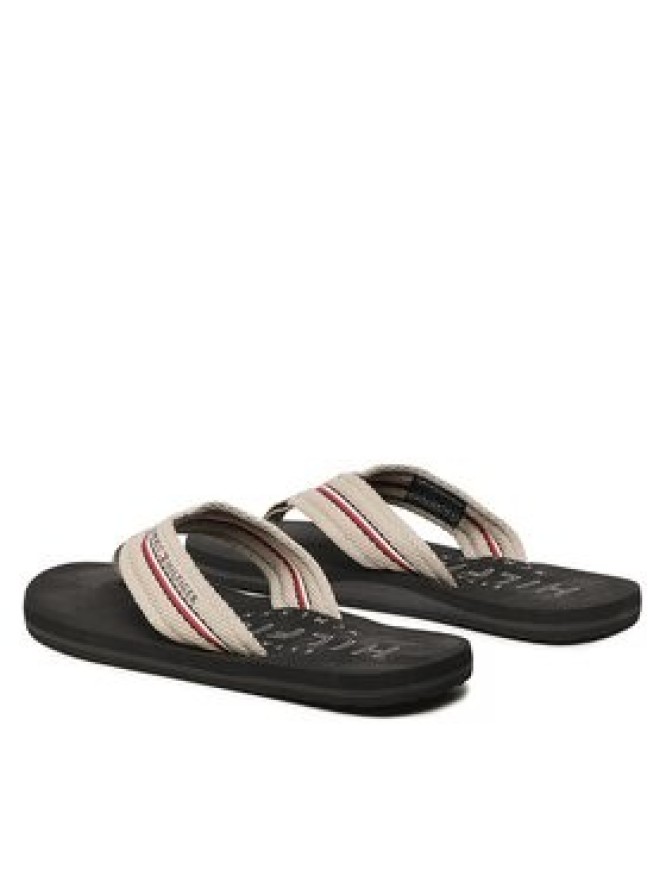 Tommy Hilfiger Japonki Corporate Hilfiger Beach Sandal FM0FM04471 Szary