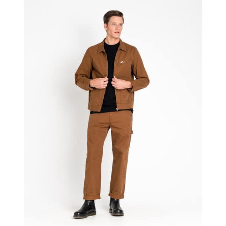 LEE 191J JACKET MĘSKA KURTKA PRZEJŚCIOWA TOFFEE L191LU20