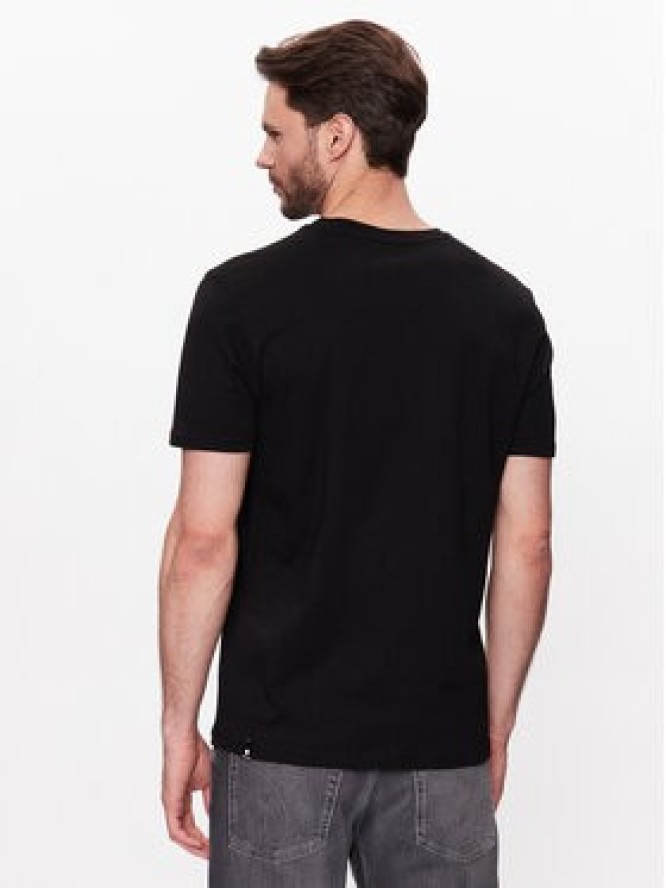 Volcano T-Shirt Slit M02370-S23 Czarny Regular Fit