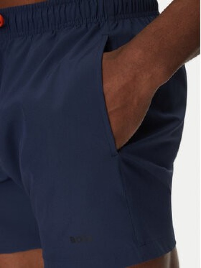 BOSS Szorty kąpielowe Tio 50491601 Granatowy Regular Fit