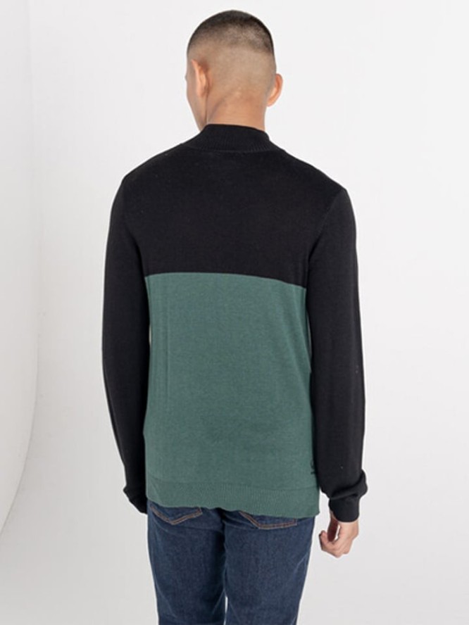 Dare 2b Bluza polarowa "Dutiful" w kolorze czarno-zielonym rozmiar: 3XL