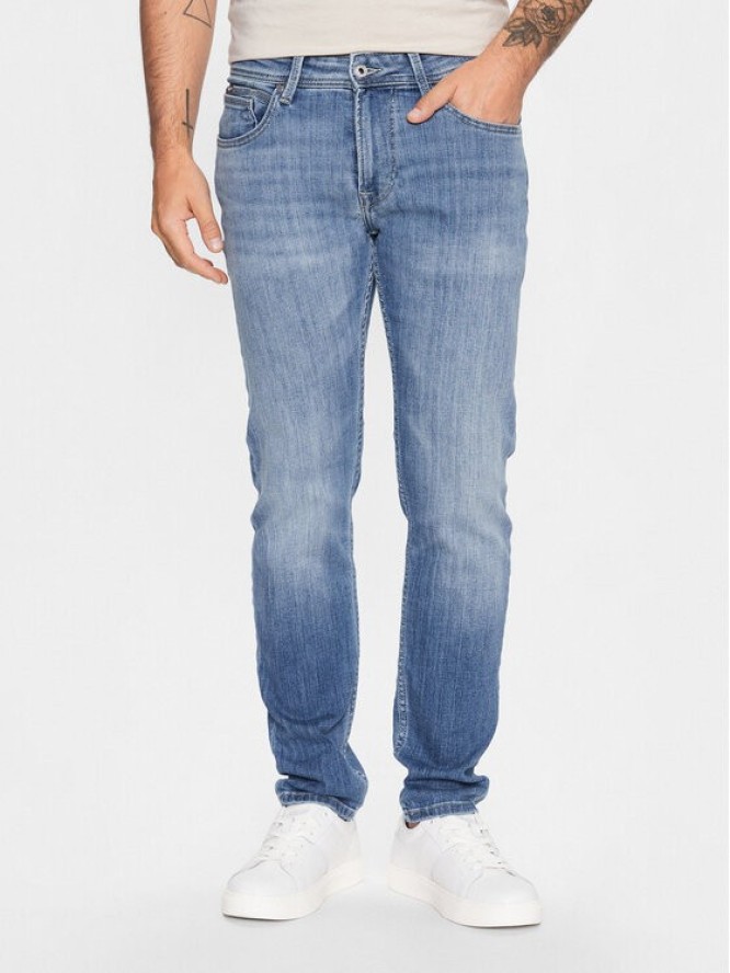 Pepe Jeans Jeansy PM206323GX2 Granatowy Regular Fit