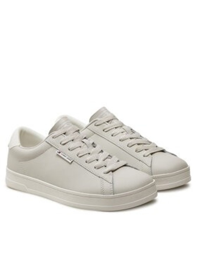 Tommy Jeans Sneakersy Tjm Leather Low Cupsole EM0EM01374 Szary