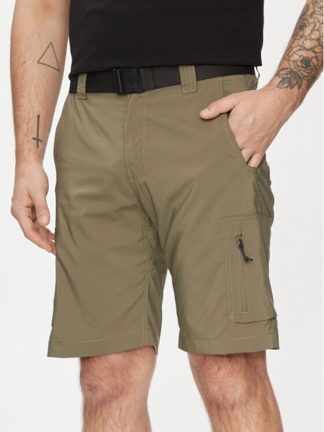 Columbia Szorty materiałowe Silver Ridge™ Utility Cargo Short 2030744 Khaki Straight Leg