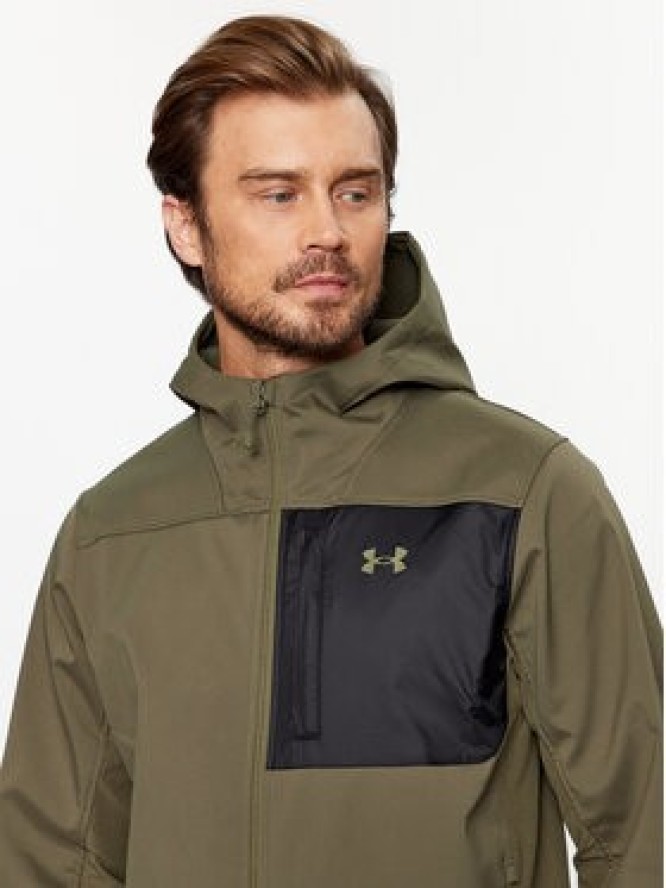 Under Armour Kurtka przejściowa Ua Strm Cgi Shld Hd 2.0 Jkt 1371587 Khaki Loose Fit