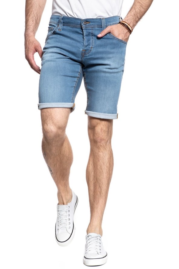 SPODENKI MUSTANG Chicago Short DENIM BLUE 1007765 5000 312