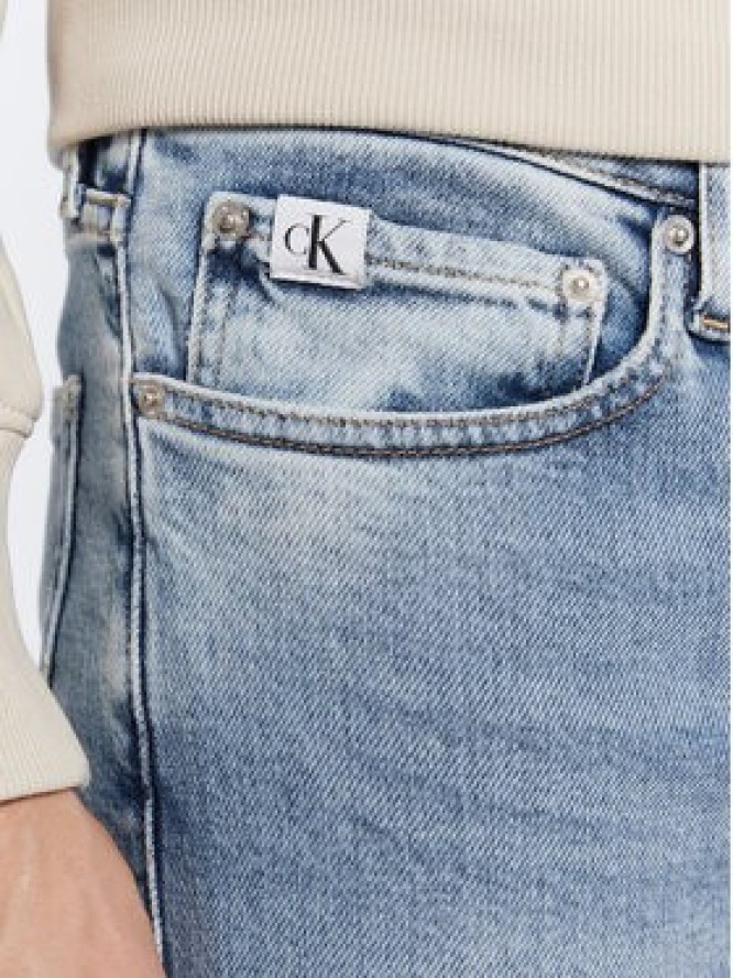 Calvin Klein Jeans Jeansy J30J322808 Niebieski Slim Fit