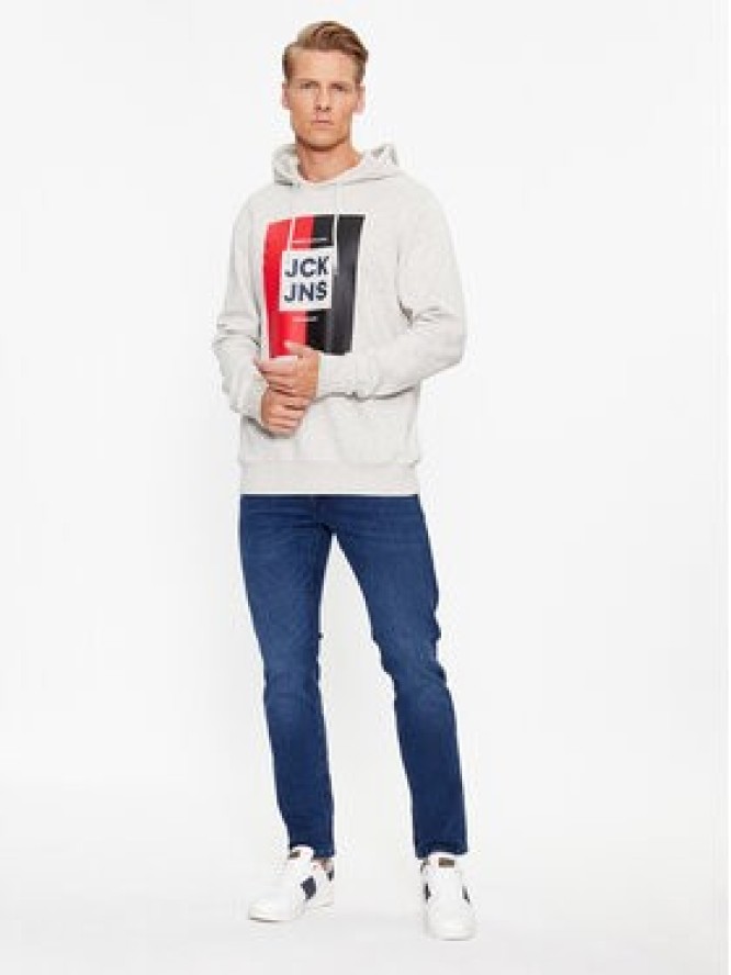 Jack&Jones Bluza Oscar 12235248 Szary Regular Fit