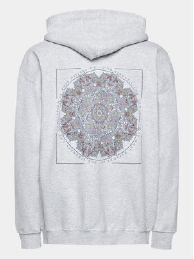 BDG Urban Outfitters Bluza Org Mandala Zip Thru 77173169 Szary Zipped Hoodie Fit