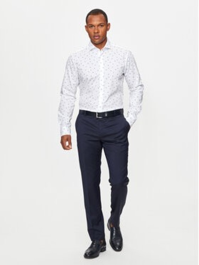 JOOP! Koszula 144Pai 30041405 Biały Slim Fit