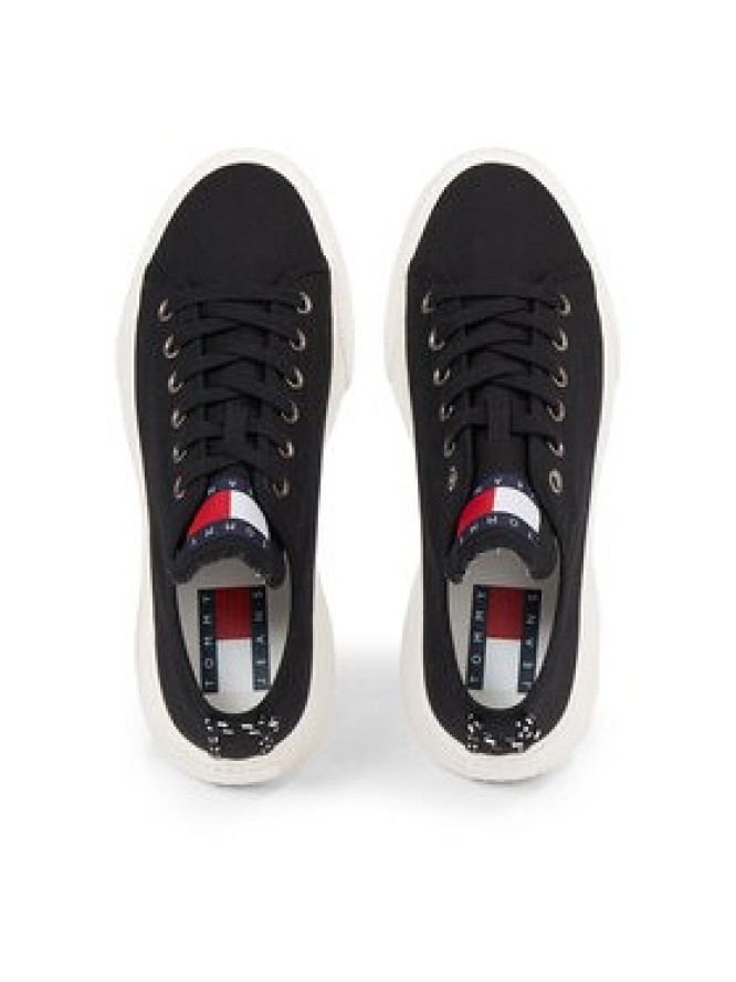 Tommy Jeans Sneakersy Tjm Vulcanized Platform EM0EM01197 Czarny