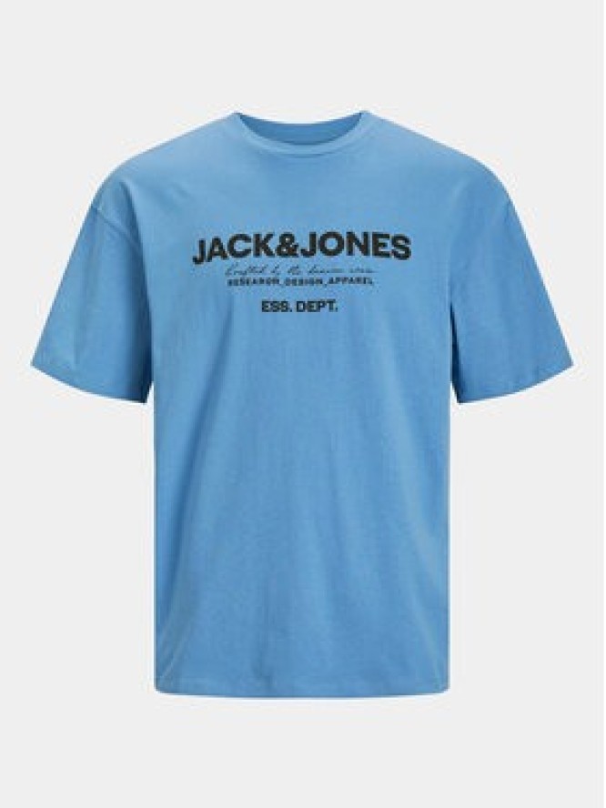 Jack&Jones T-Shirt Gale 12247782 Niebieski Relaxed Fit