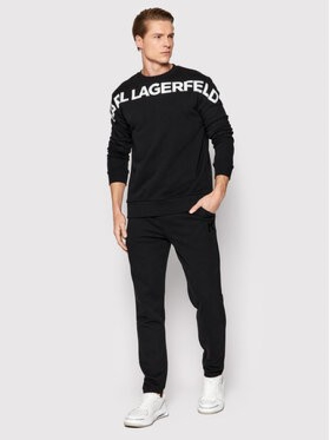 KARL LAGERFELD Spodnie dresowe 705894 500900 Czarny Regular Fit