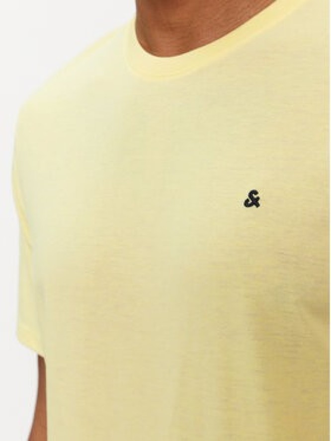 Jack&Jones T-Shirt Paulos 12245087 Żółty Standard Fit