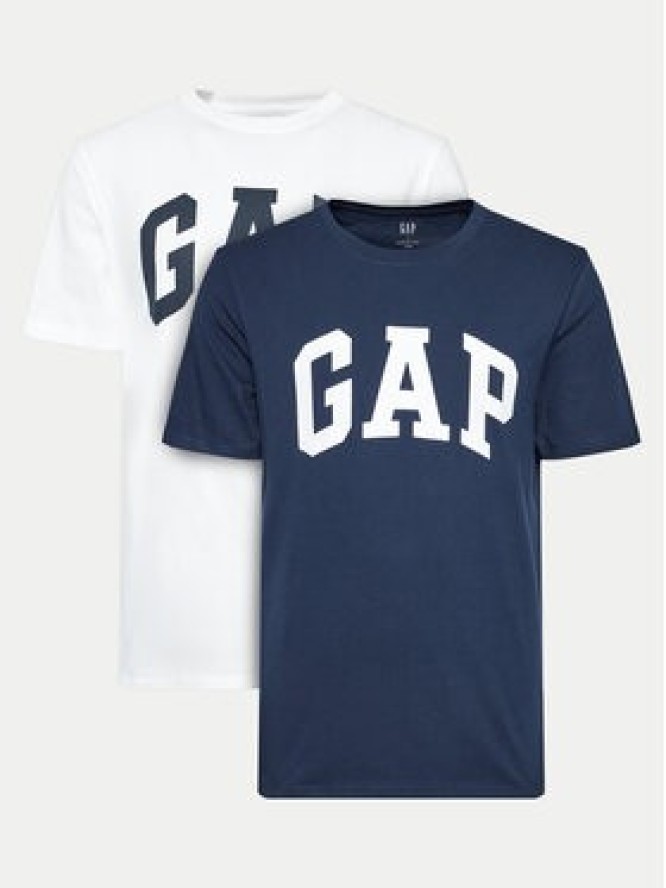 Gap Komplet 2 t-shirtów 885595-01 Kolorowy Regular Fit